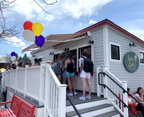 mobile tiny ice cream shop